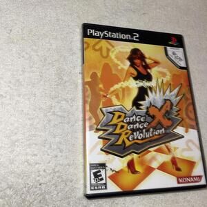 Dance Dance Revolution X Sony Playstation 2 PS2 - Complete